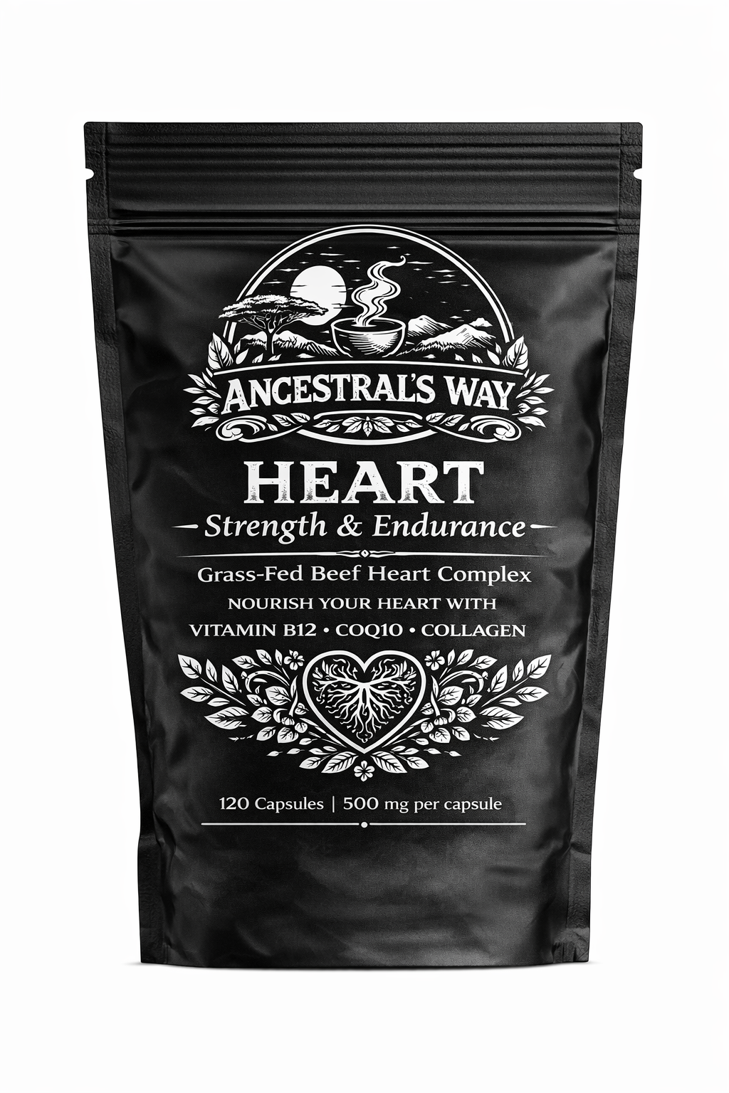Freeze Dried Beef HEART Extract  Capsules