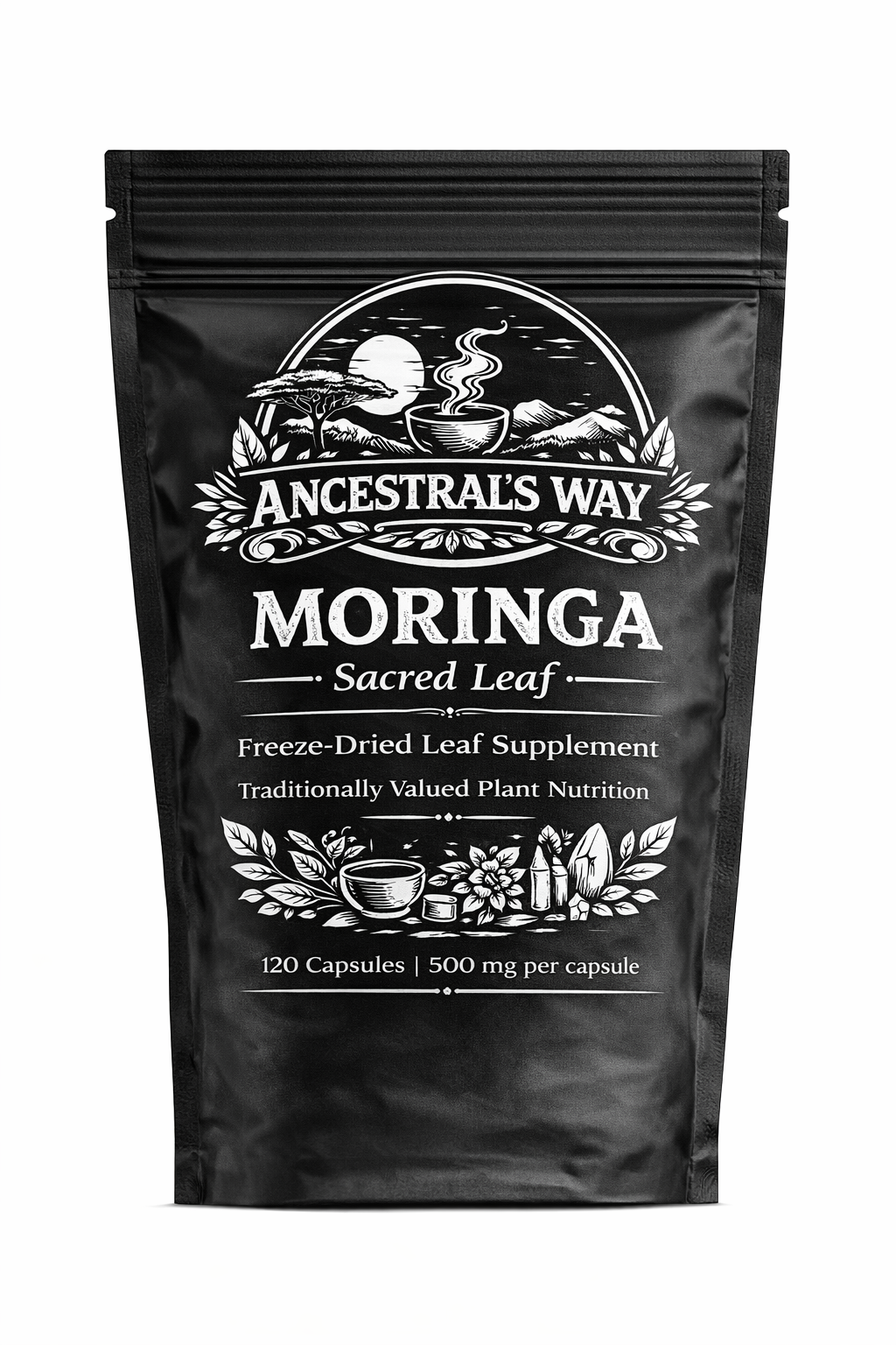 MORINGA — SACRED LEAF Capsules