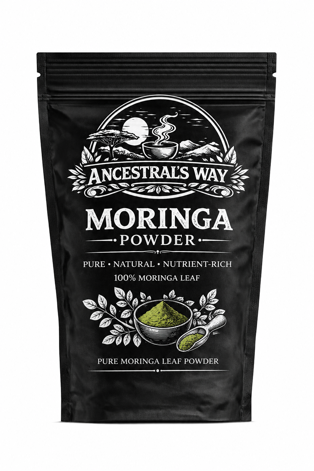 Moringa Powder - Organic, Ancestrals Way